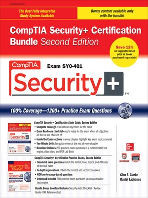 cover image of CompTIA Security+ Certification Bundle (Exam SY0-401)